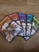 Film "CZTERDZIESTOLATEK "  - cała seria , płyty DVD