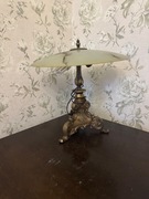 Mosiężna lampa art deco