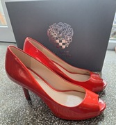 Szpilki czerwone Vince Camuto,  rozmiar 36, wkładka 23 cm.