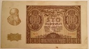 100 złotych 1940 rok - 5 sztuk 