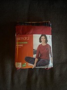 Piżama dwuczęściowa zimowa damska nowa S polarowa ciepła spodnie i bluzka