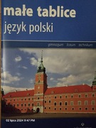 Małe tablice język polski 