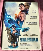 Valerian książka + DVD folia Cara Delevingne reż Luc Besson 