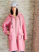 Fenomenalna długa bluza z kapturem zapinana na zamek!!! 