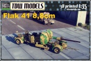 Flak 41 8,8cm - Skala 1:35 TDW models