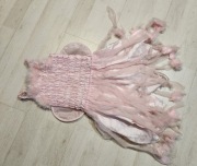 strój dama dworu królowa królewna motylek dzwoneczek 1837a