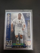 Topps Match Attax Srebrny Cristiano Ronaldo Limited Edition