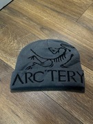 Nowa szara czapka Arc’teryx z czarnym logo streetwear vintage premium