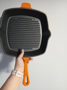 żeliwna patelnia grillowa