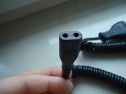 zasilacz ładowarka kabel zasilający dawnego starego typu do maszynki Braun