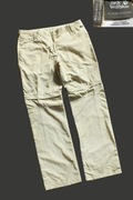 Jack Wolfskin ładne trekkingowe 2W1 w jasnym kolorku 2XL