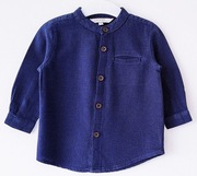 Granatwa koszula w kropeczki George 74/80