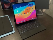 Apple iPad M1 12.9 + Magic Keyboard + statyw, etui, folia