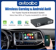 Toyota 2014 - 2019  Android Auto Apple CarPlay Auris Corolla Yaris Rav4