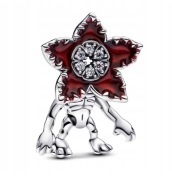 Charms Demogorgon srebrny Stranger Things zawieszka