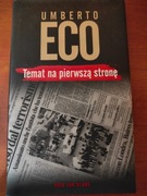 Temat na pierwszą stronę Umberto Eco