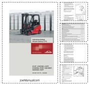 Linde H14 H16 H18 H20 Forklift Truck Operators Manual PL Instrukcja obsługi