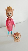 Lalka Enchantimals lew + figurka lwiątka - zabawka kolekcjonerska - komplet