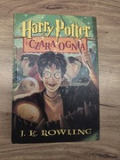 Harry Potter I Czara ognia pierwsze wydanie niepoprawione stare twarda 