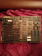 Retro Płyta główna z procesorem 386 i pamięcią RAM 