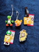 Zawieszki, Breloki Wieszak Super Mario Bros Kinder Joy Nintendo