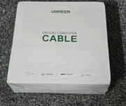 Ugreen Ethernet patchcord cable RJ45 Cat 8 T568B 20 m black (80728 NW121)