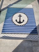 Dywan 160x 230 Kotwica pokój marynarski