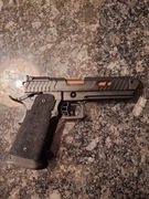 Replika pistoletu pit viper 6mm.BB double bell. ZESTAW.