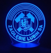 Figurka Led 3d Zagłębie Lubin Prezent 