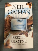 Książka "Rzeczy ulotne" - Neil Gaiman, stan bardzo dobry