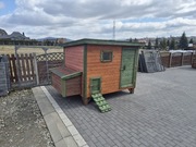 Kurnik dla kur  drewniany