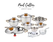 Luksusowy Zestaw Garnków Paul Caltier Apetit Sava - 21 el. INDUKCJA