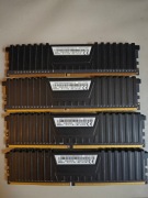 Corsair Vengeance 32GB (4X8 GB) LPX DDR4 3000MHZ CL15