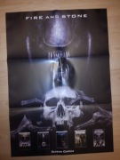 OKAZJA DUŻY PLAKAT Fire and Stone ALIENS Scream Co