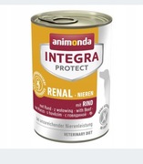 Mokra karma dla psa animonda Integra Nieren wołowina 400g