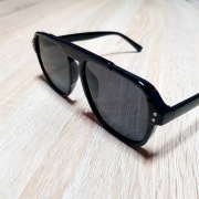 Piękne męskie okulary przeciwsłoneczne lub unisex 2026 kwadratowe luksusowe