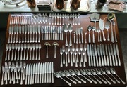 WMF komplet sztućców 148 elementów na 12 osób, secesja. ok 1910 r. 