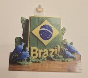 Magnes na lodówkę akrylowy Brazil Brazylia Copacabana Amazonka  (44) 