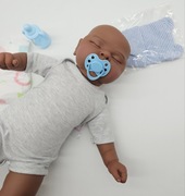 Lalka bobasa niemowlak jak żywa peaches smoczek butelka