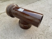 Trójnik ceramiczny Steinzeug Keramo