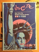 The Cure plakat koncertowy USA New York City 2023