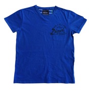 DIESEL t-shirt oryginalna  niebieska koszulka rozmair  S