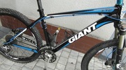 GIANT XTC _Kultowa Rama MTB pod koła 26_ M=44cm_GIANT Alu rama XTC / M