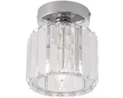 Kryształowy żyrandolek Art Deco E14 mini lampa sufitowa