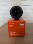 Obiektyw Sony 90 f2.8 Marco G Oss Sony e stan bdb