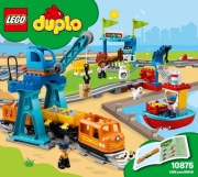 LEGO Duplo 10875 - Pociąg Towarowy - interaktywny