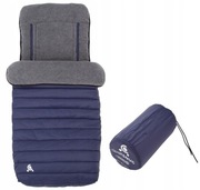 Uniwersalny Śpiworek do wózka Comfi 2w1 granatowy