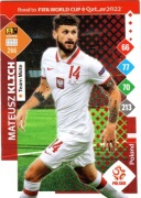 PANINI ROAD TO WORLD CUP QATAR 2022 MATEUSZ KLICH POLSKA 266