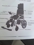 Wózek inwalidzki,elektryczny AT52313
