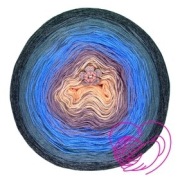 Motki Ombre Bawełna Akryl 4 Nitki 1000 m Magiczne Sploty